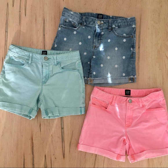 GAP Other - Gap Midi Shorts girls size 12 - Lot of 3